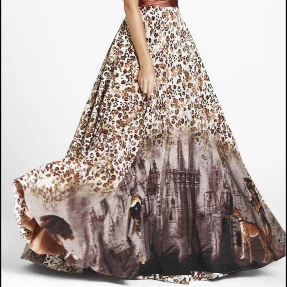 Leopard Ball gown